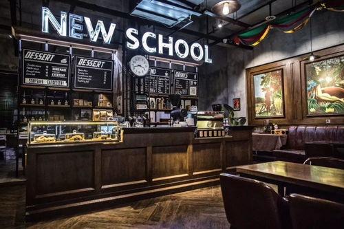 咖啡厅网红图,一图尽览潮流空间魅力